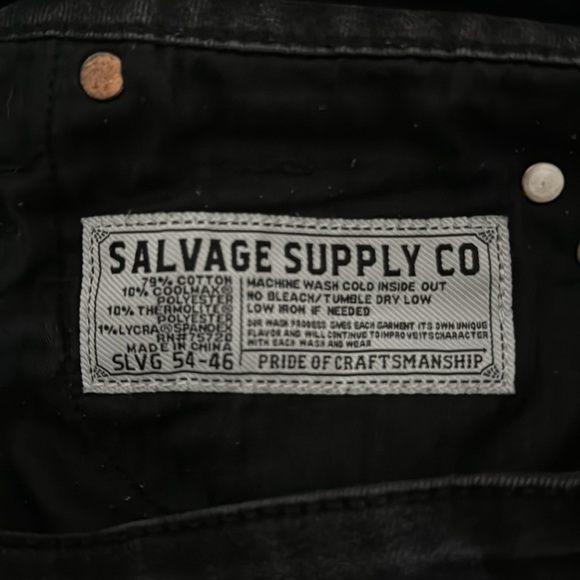 32x32 Salvage Riot Taper Athletic Fit Jeans - Picture 6 of 8
